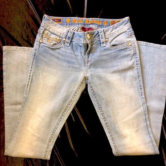 Rock Revival Denim - Y2K NEW ROCK REVIVAL “DEE” JEANS BOOTCUT 27 🔥